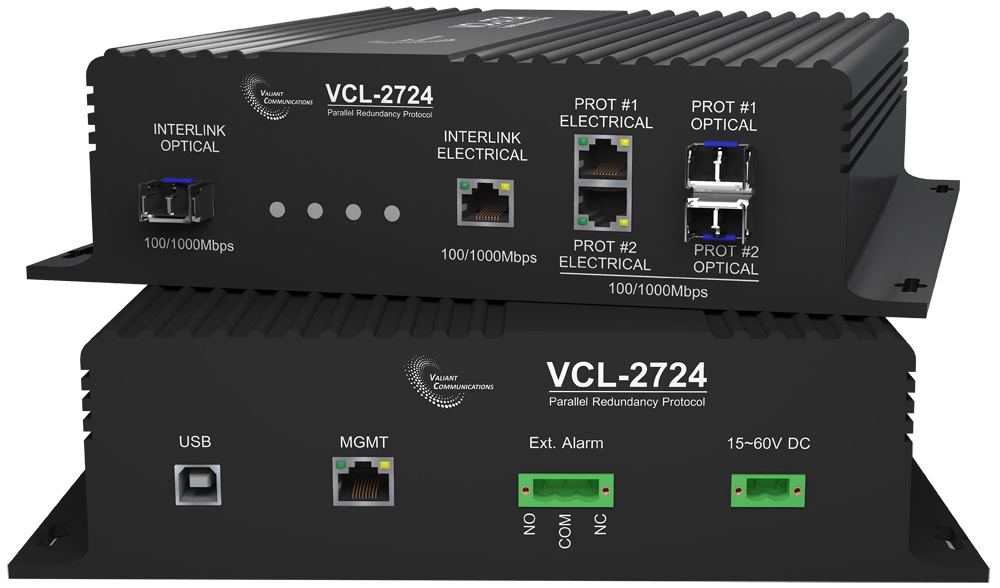 Vcl 2724 Parallel Redundancy Protocol Prp Switch Valiant